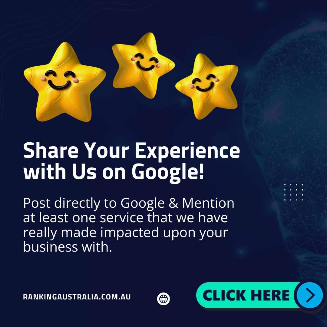 Share your experience with us on Google