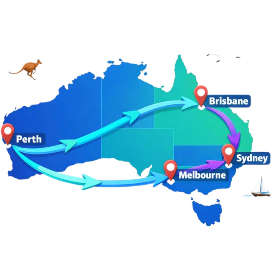 Search Visibility for SMEs across Australia from Brisbane to Perth