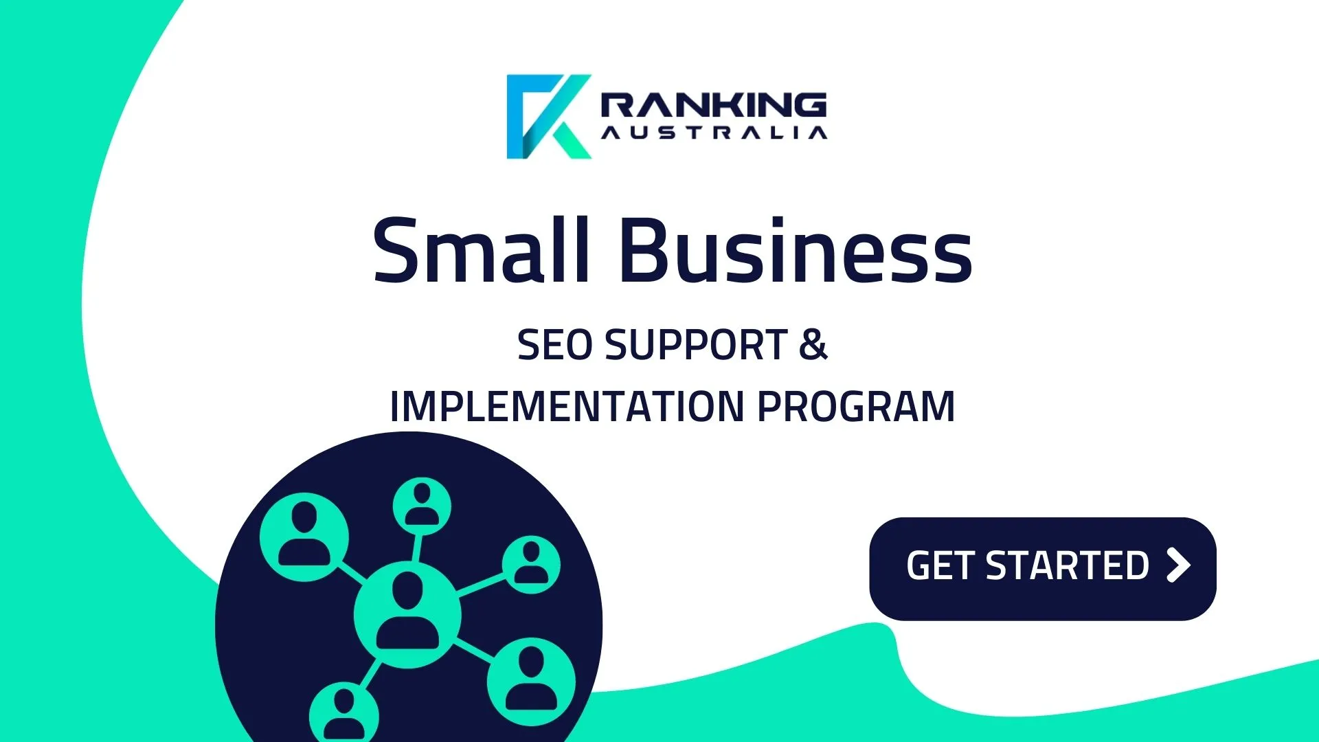 Chiropractor SEO Services Australia - Support Program Banner SMALL BUSINESS - BEAUTY SERVICES SEO - GET STARTED