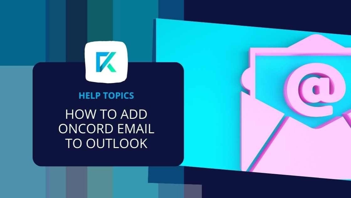 How to Add an Oncord Email Account to Outlook