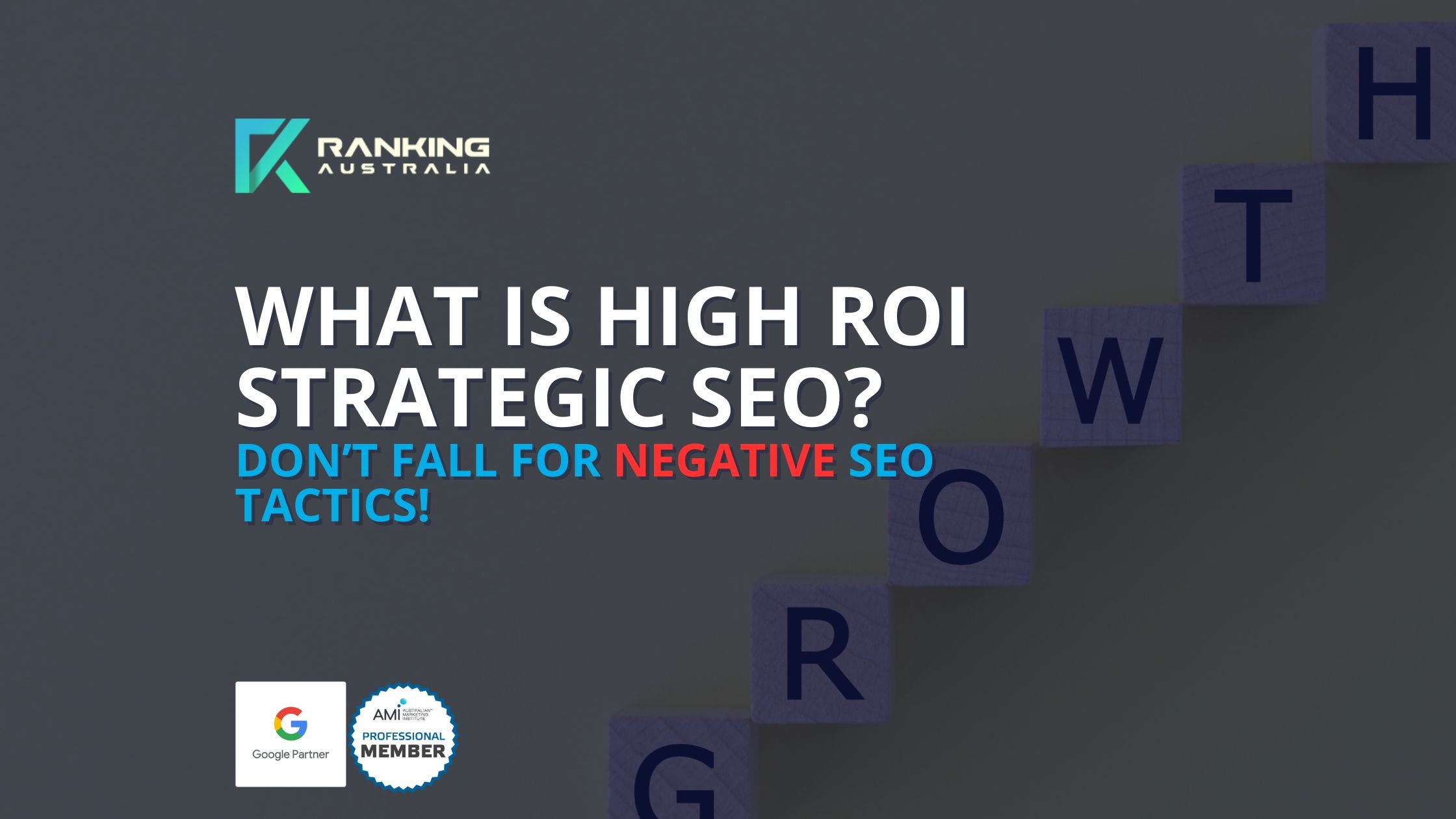 What is High ROI Strategic SEO?